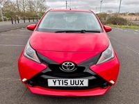 Used Toyota Aygo X-play 69 HP (50 kW) 2015 Red Hatchback