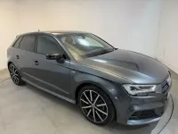 Used Audi A3 Sportback Black Edition 150 HP (110 kW) 2018 Grey Hatchback