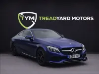 Used Mercedes C200 Premium Plus 184 HP (135 kW) 2016 Blue Coupe