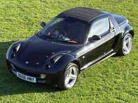 Used Smart Roadster 80 HP (58 kW) 2006 Black Cabriolet