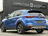 Used Kia Sportage GT-Line 174 HP (127 kW) 2020 Blue SUV