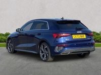 Used Audi A3 S-Line 110 HP (80 kW) 2023 Blue Sedan