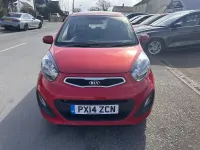 Used Kia Picanto Air 68 HP (50 kW) 2014 Red Hatchback