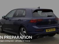 Used VW Golf VII GTI 2020 Blue Hatchback