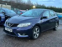 Used Nissan Pulsar Acenta 110 HP (80 kW) 2016 Blue Hatchback