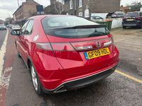 Used Honda Civic SE 2009 Red Hatchback
