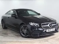 Used Mercedes E220 AMG line 2019 Black Coupe