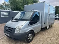 Used Ford Transit 140 HP (102 kW) 2009 Silver Van