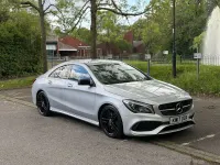 Used Mercedes CLA220 AMG line 2017 Silver Sedan