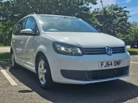Used VW Touran SE 150 HP (110 kW) 2015 White MPV