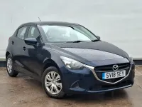Used Mazda 2 75 HP (55 kW) 2018 Blue Hatchback