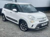 Gebraucht Fiat 500L Trekking 95 PS (69 kW) 2017 Weiß Van / Kleinbus
