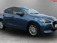 Used Mazda 2 Inclusive 90 HP (66 kW) 2022 Blue Hatchback