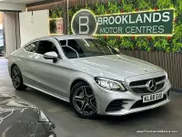 Used Mercedes C200 AMG Line Premium 2019 Silver Coupe