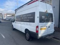 Used Ford Transit 125 HP (91 kW) 2013 White Van