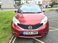 Used Nissan Note Pack 98 HP (72 kW) 2014 Red Hatchback