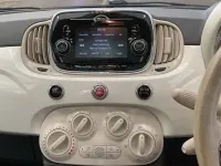 Used Fiat 500 Lounge 69 HP (50 kW) 2017 White Hatchback