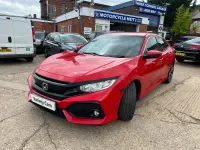 Used Honda Civic SR 126 HP (92 kW) 2018 Red Hatchback