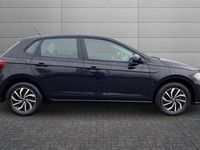 Used VW Polo Life 80 HP (58 kW) 2024 Black Hatchback