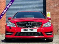 Used Mercedes C220 Sport 175 HP (128 kW) 2011 Red Sedan