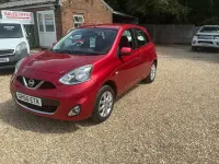 Used Nissan Micra Acenta 2015 Red Hatchback