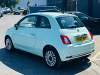 Used Fiat 500 Lounge 69 HP (50 kW) 2017 Green Hatchback