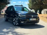 Used VW Tiguan R-line 150 HP (110 kW) 2018 Black SUV