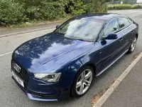 Used Audi A5 S-Line 2015 Blue Coupe