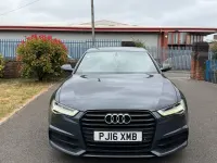 Used Audi A6 Black Edition 272 HP (200 kW) 2016 Blue Sedan