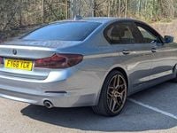 Used BMW 530 Comfort Edition 2018 Blue Sedan