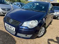 Used VW Polo S 80 HP (58 kW) 2006 Blue Hatchback
