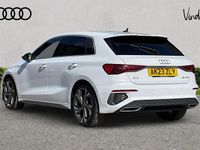 Used Audi A3 S-Line 147 HP (108 kW) 2023 White Sedan