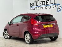 Used Ford Fiesta Zetec 2010 Red Hatchback