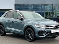 Used VW T-Roc R-line 150 HP (110 kW) 2025 Petrol blue metallic black SUV
