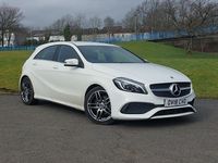 Used Mercedes A180 AMG Line Premium 122 HP (89 kW) 2018 White Hatchback