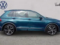 Used VW Tiguan R-line 150 HP (110 kW) 2022 Blue SUV
