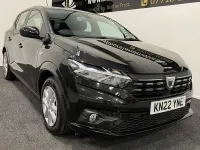 Used Dacia Sandero Comfort 91 HP (66 kW) 2022 Black Hatchback
