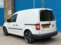 Used VW Caddy 75 HP (55 kW) 2012 White MPV