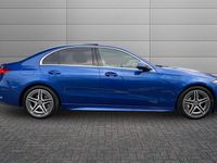 Used Mercedes C200 AMG line 204 HP (150 kW) 2024 Spectral blue Sedan