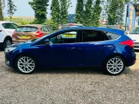 Used Ford Focus Titanium X 2017 Blue Hatchback