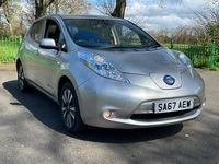 Used Nissan Leaf Tekna 80 kW (109 HP) 2018 Silver Hatchback