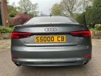 Usado Audi A5 S-Line 2019 Gris Coupe