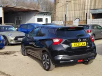 Used Nissan Micra Tekna 91 HP (66 kW) 2021 Black Hatchback