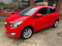 Used Vauxhall Viva 75 HP (55 kW) 2016 Red Hatchback