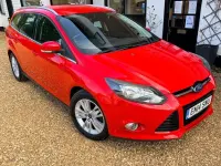 Used Ford Focus Titanium 125 HP (91 kW) 2014 Red Estate