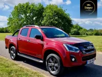 Second-hand Isuzu D-Max 164 CP (120 kW) 2018 Roșu Pickup