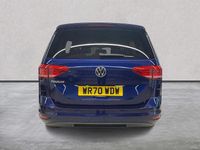 Usado VW Touran SEL 150 HP (110 kW) 2020 Azul Monovolume