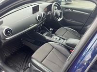 Used Audi A3 S-Line 150 HP (110 kW) 2019 Blue Hatchback