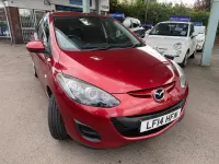 Używany Mazda 2 2014 Czerwony Hatchback