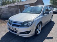 Used Vauxhall Astra SRi 150 HP (110 kW) 2007 Silver Hatchback